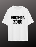 AURAA 11 Oversized Tee. Three Blades (White)